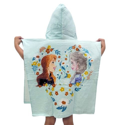Prosop poncho bumbac, Frozen Disney Ice Magic , 60x120 cm [3]