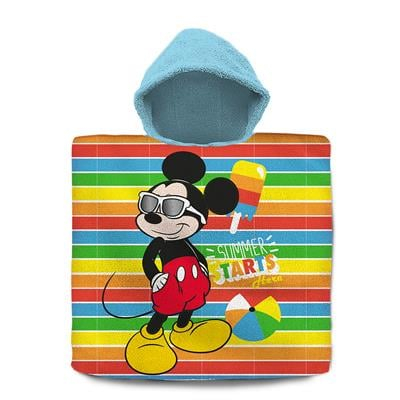 Prosop poncho bumbac, Mickey Mouse Summer , 60x120 cm [1]