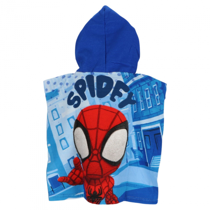 Prosop poncho microfibra cu uscare rapida, Spidey 50x100 cm [3]