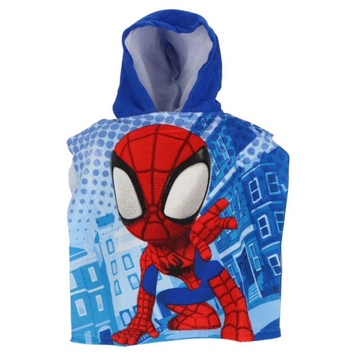 Prosop poncho microfibra cu uscare rapida, Spidey 50x100 cm [2]