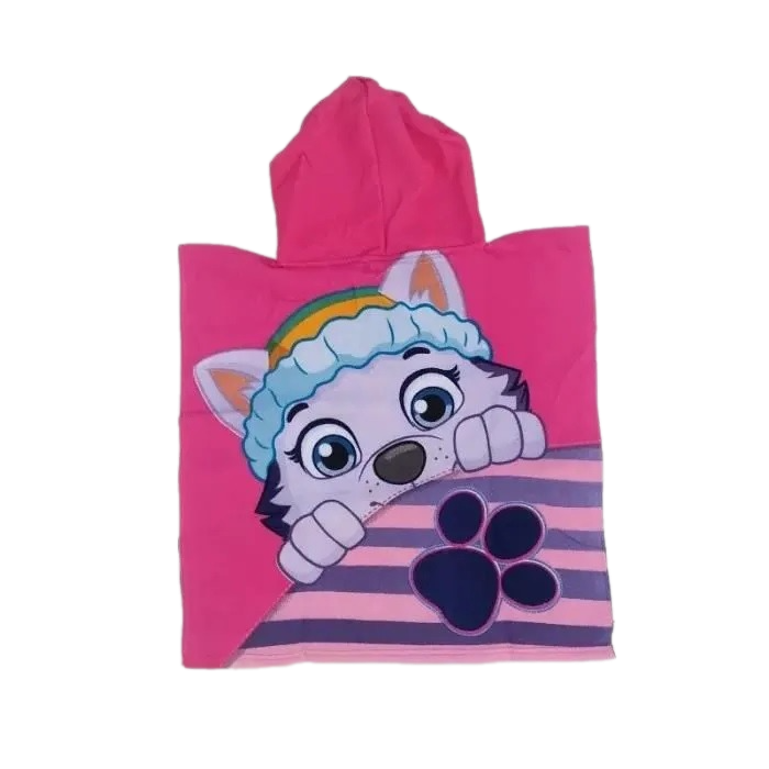 Prosop poncho microfibra Paw Patrol Stella, 55 x 110 cm [3]
