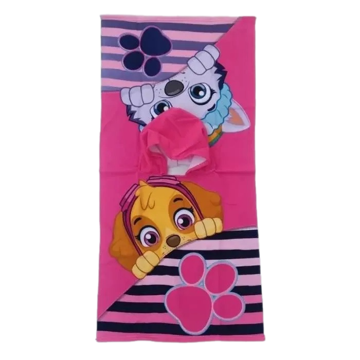 Prosop poncho microfibra Paw Patrol Stella, 55 x 110 cm [2]