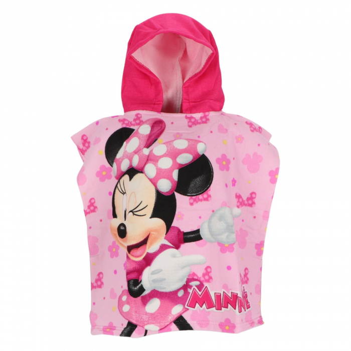 Prosop poncho microfibra Minnie Mouse Disney 50x100 cm [2]