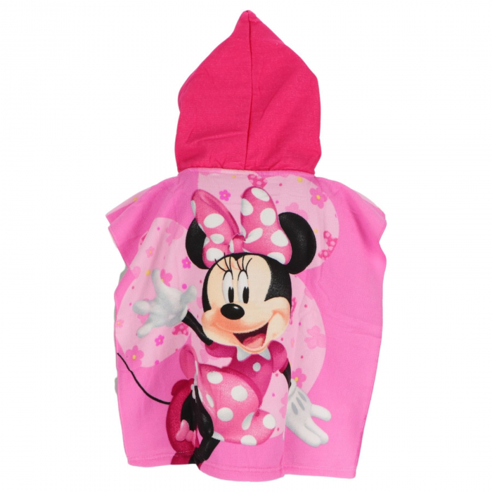 Prosop poncho microfibra Minnie Mouse Disney 50x100 cm [3]