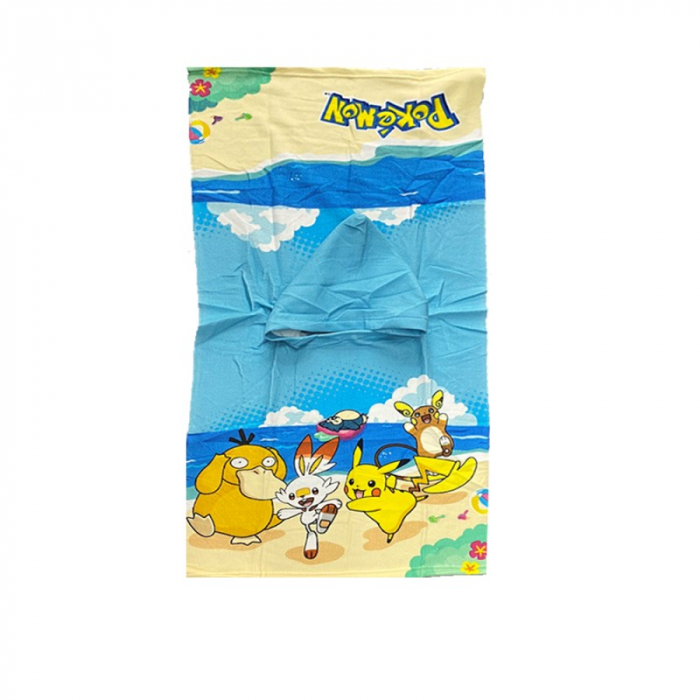 Prosop poncho microfibra Pokemon la plaja, 55 x 110 cm [3]