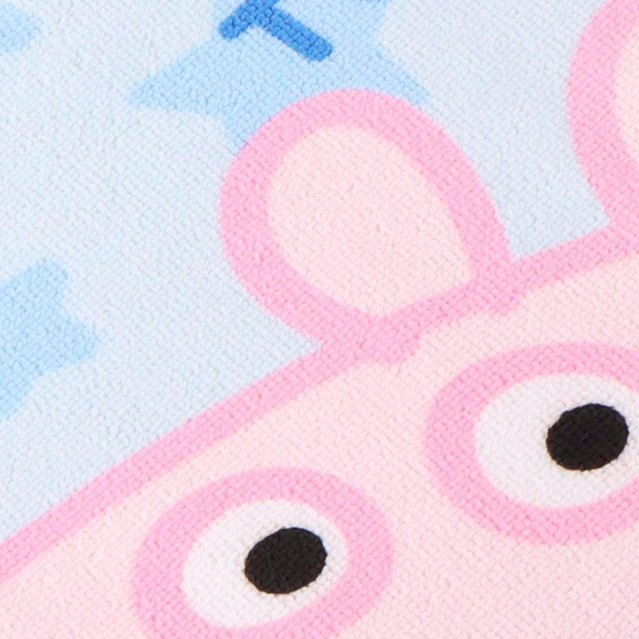 Prosop poncho plaja din microfibra Peppa Pig Together [4]