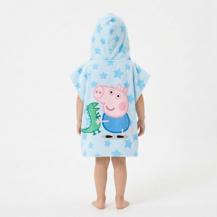 Prosop poncho plaja din microfibra Peppa Pig Together [8]