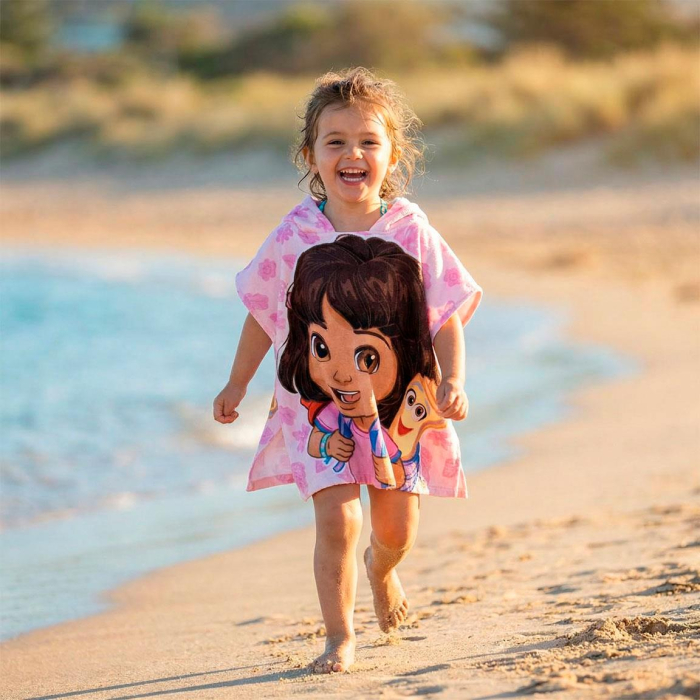 Prosop poncho poliester, Dora the Explorer, 50x115 cm [5]