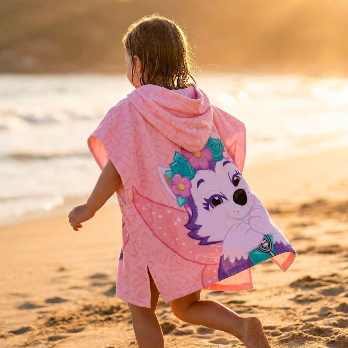 Prosop poncho poliester, Magical Paw Patrol, 54x110 cm [2]