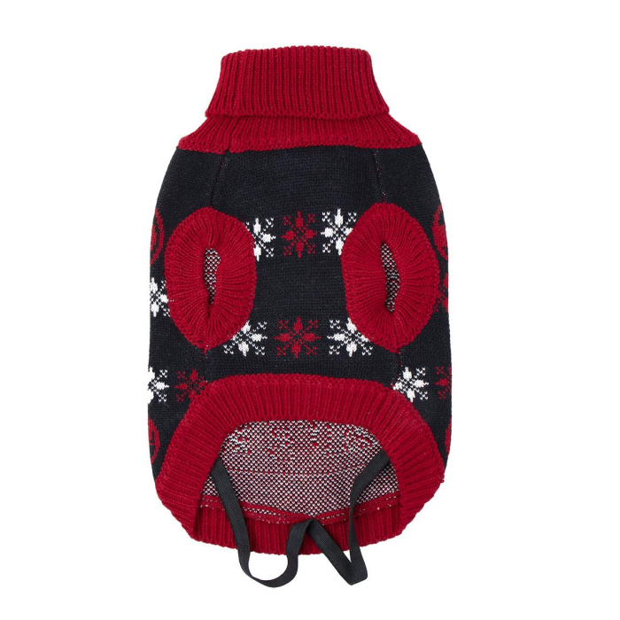 Pulover tricotat pentru câini cu design Marvel [3]