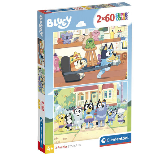 Puzzle carton Bluey Imagination 2x60 piese [1]