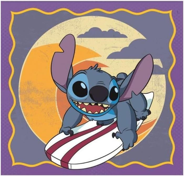 Puzzle carton Clementoni Lilo & Stitch 3x48 piese [3]