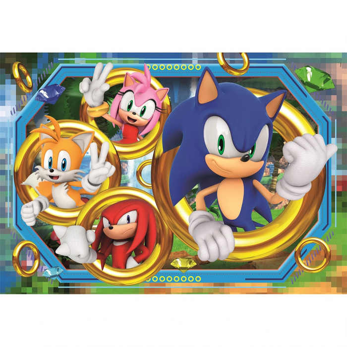 Puzzle carton Clementoni Sonic the Hedgehog 180 piese [2]