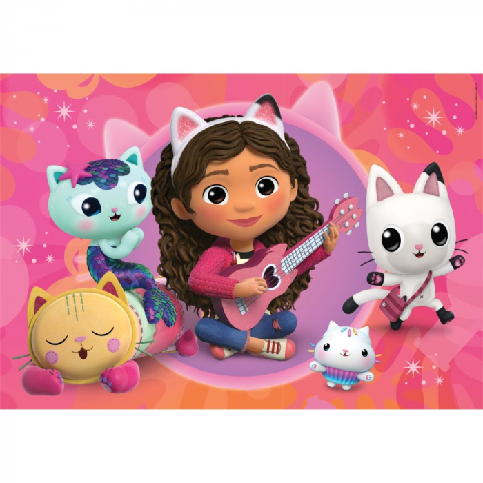 Puzzle carton Gabby's Dollhouse 2x20 piese [2]