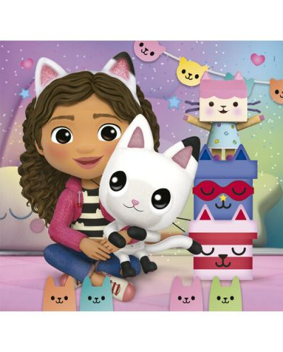 Puzzle carton Gabby's Dollhouse Playland 3x48 piese [2]