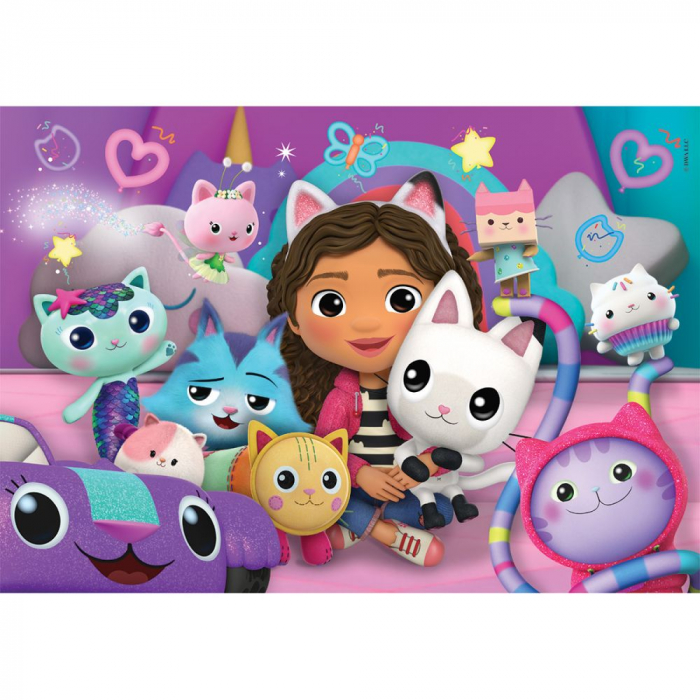 Puzzle carton Gabby's Dollhouse Surrounded 60 piese [2]