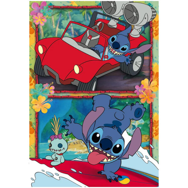 Puzzle carton Lilo & Stitch Wild Adventure 104 piese [2]