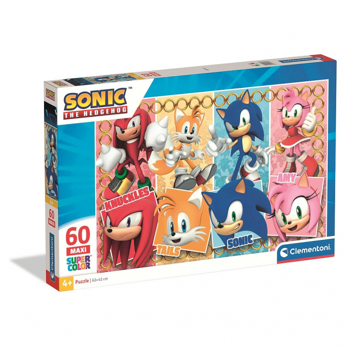 Puzzle carton Maxi Sonic the Hedgehog 60 piese [1]