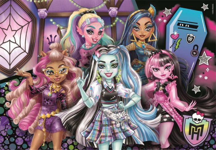 Puzzle carton Monster High Cool Clique 104 piese [2]