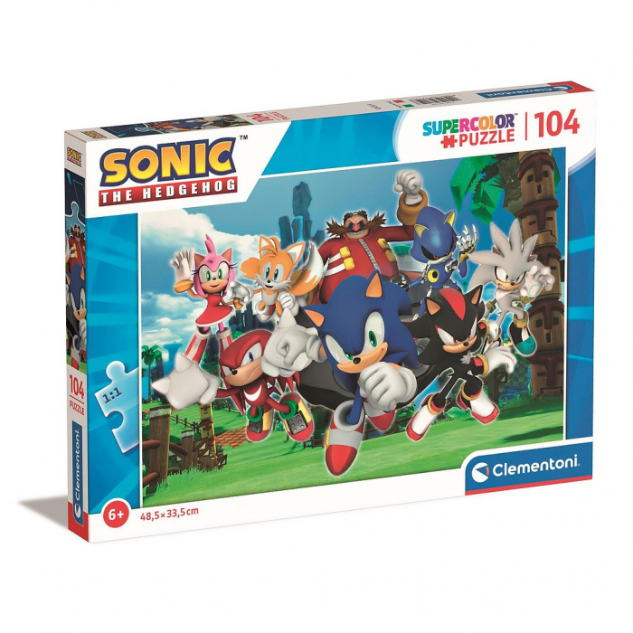 Puzzle carton Sonic the Hedgehog Characters 104 piese [1]