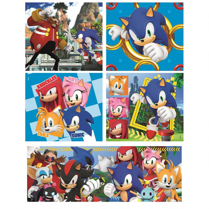 Puzzle Clementoni Sonic the Hedgehog Heroes Rivals, 10 in 1 [2]