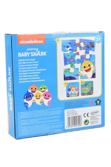 Primul meu puzzle Baby Shark, 3 in 1 [2]