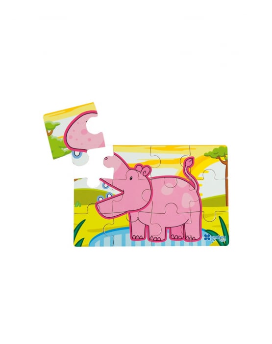 Set 4 Puzzle lemn Jungla,tip diorama [2]