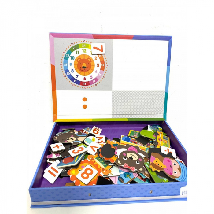 Puzzle educativ Magnetic in valiza 59 piese [3]
