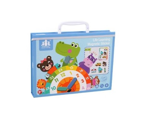 Puzzle educativ Magnetic in valiza 59 piese [5]