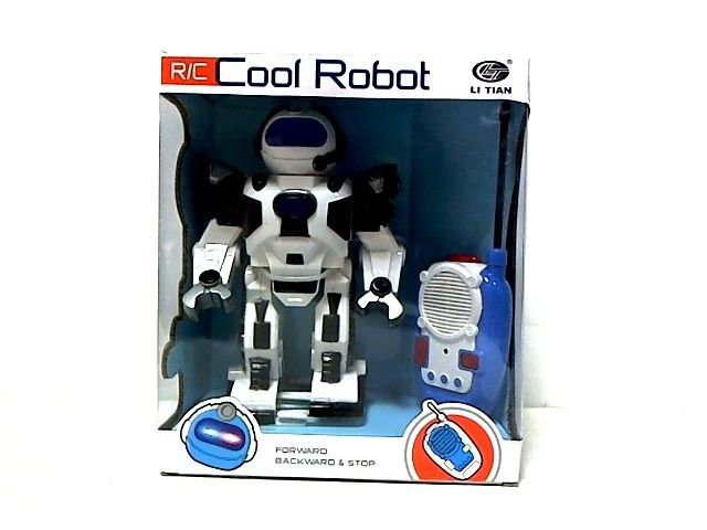 Robot cool alb [1]