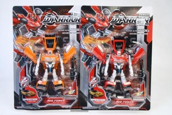 Robot warrior red power portocaliu tranformer [1]