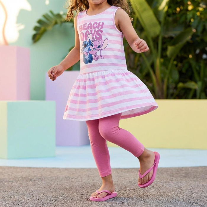 Rochie bumbac Beach Days Lilo & Stitch [7]