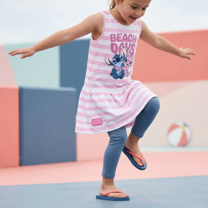 Rochie bumbac Beach Days Lilo & Stitch [6]