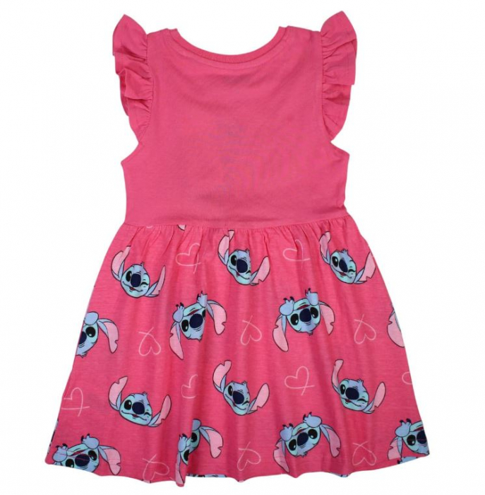 Rochie bumbac cu maneca scurta Lilo & Stitch [2]