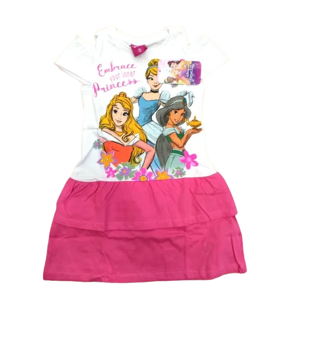 Rochie bumbac cu umeri cazuti Printesele Disney [2]
