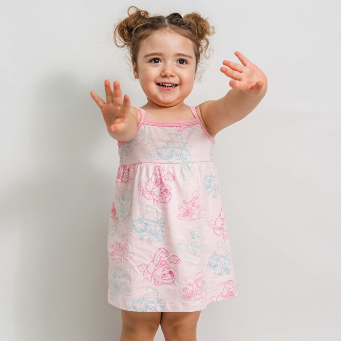 Rochie bumbac cu bretele, Paw Patrol [4]
