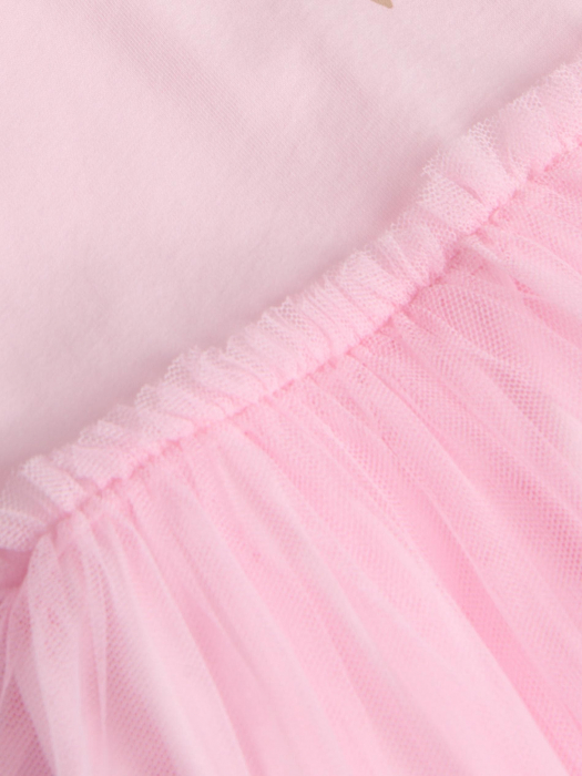 Rochie bumbac cu fusta din tul Icecream Unicorn [5]