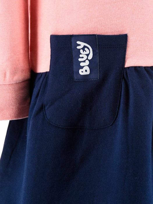 Rochie bumbac cu maneca lunga Friends Forever Bluey si Bingo [4]