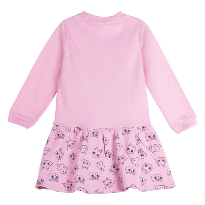 Rochie bumbac cu maneca lunga, Gabby's Dollhouse Cat-titude [2]