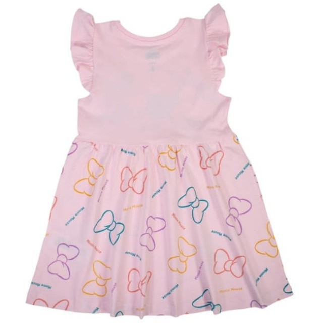 Rochie bumbac cu maneca scurta Minnie Mouse [2]