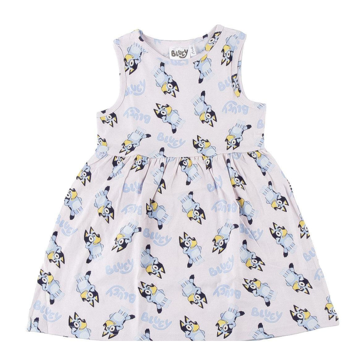 Rochie bumbac fara maneca,Bluey [3]