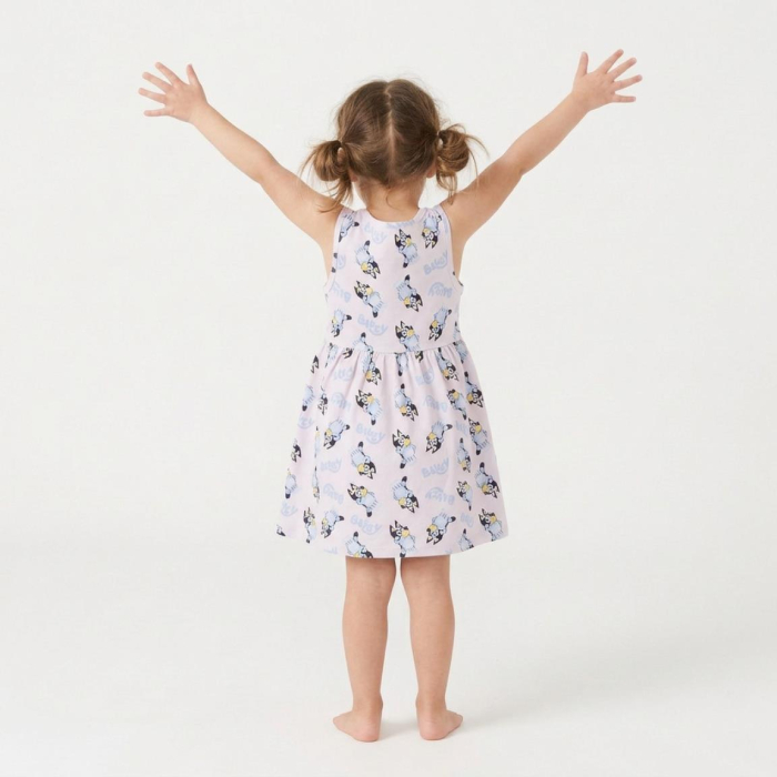 Rochie bumbac fara maneca,Bluey [2]