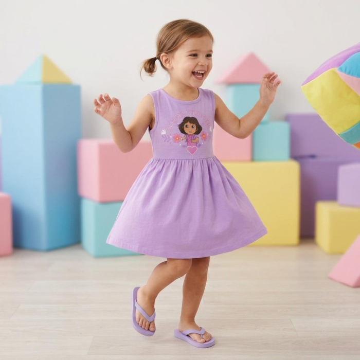 Rochie bumbac fara maneca, Dora the Explorer [7]