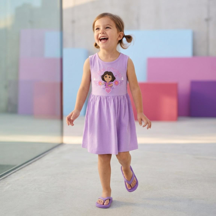 Rochie bumbac fara maneca, Dora the Explorer [6]