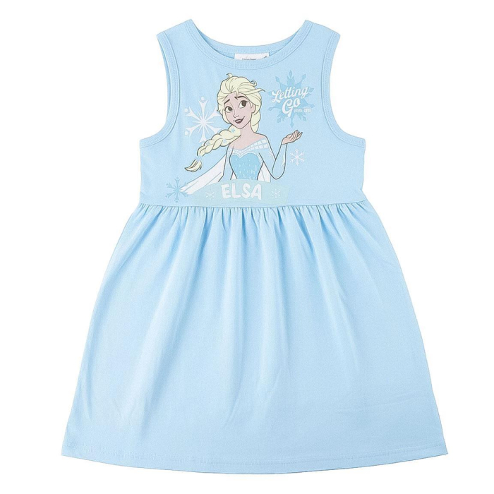 Rochie bumbac fara maneca, Frozen Disney Let it Go [4]