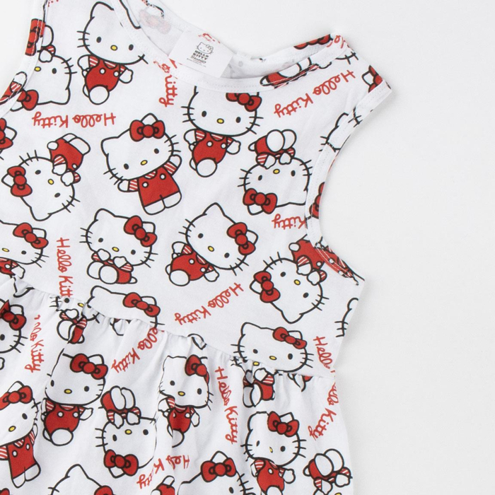 Rochie bumbac fara maneca, Hello Kitty [5]