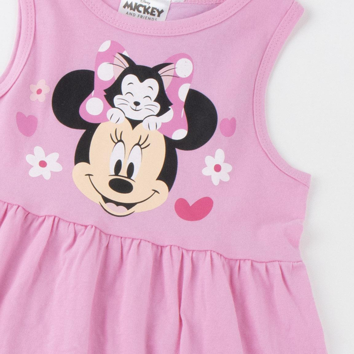 Rochie bumbac fara maneca,Minnie Mouse Disney [5]