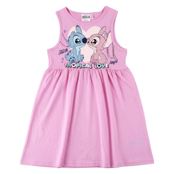 Rochie bumbac fara maneca, Stitch Tropical Love [3]