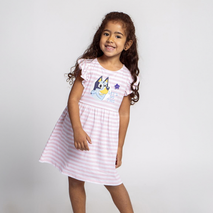 Rochie bumbac maneca scurta Bluey [4]