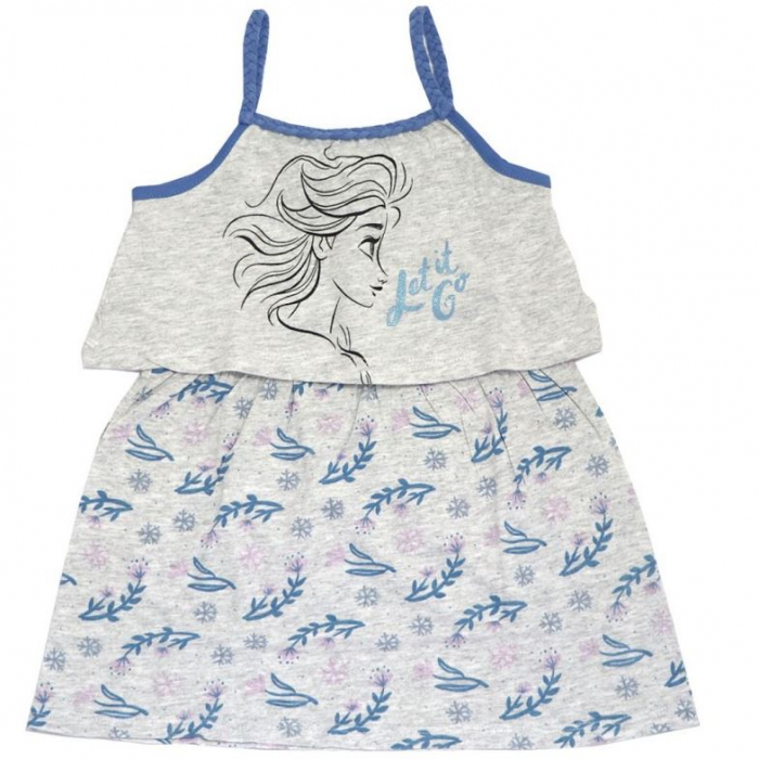 Rochie bumbac cu bretele Frozen Disney [1]